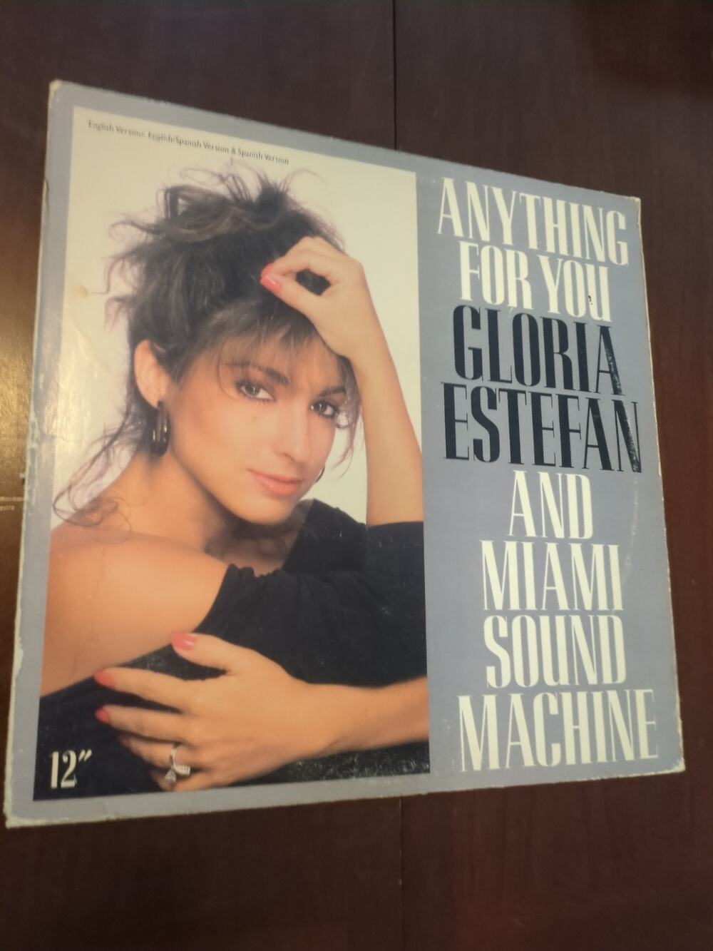 Gloria Estefan & The Miami Sound Machine Anything for You LP